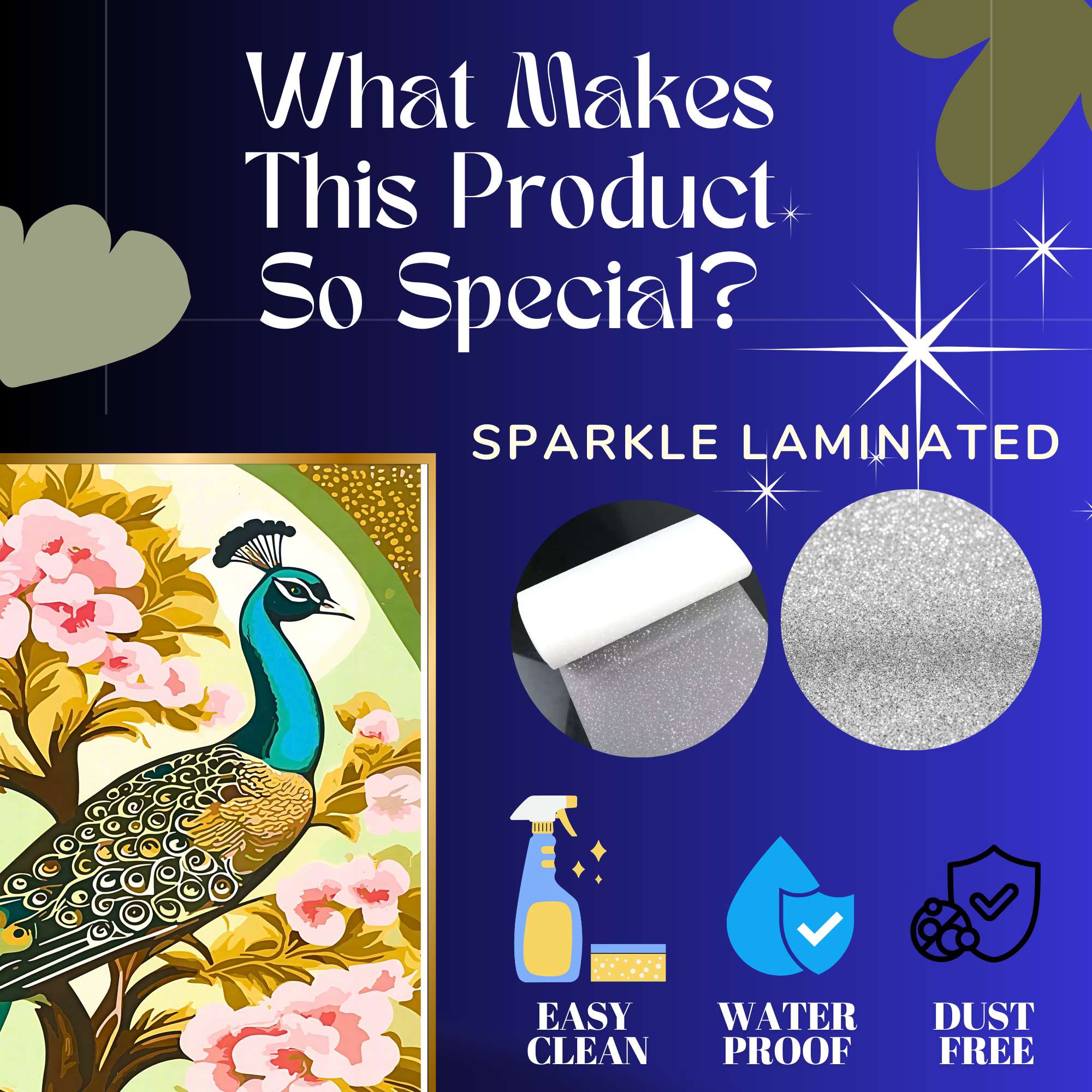 Set of Six Wall Paintings for Wall Dacoration Golden Framed Wall Paintings for Living Room & Bedroom Wall Art for Home Decoration & Office Wall Décor (13x10 inch CH-GD6-7) - Image 4