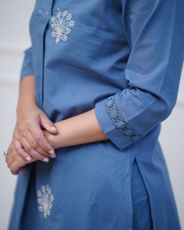 ✨ Elegant Everyday Cotton Kurti Set ✨ - Image 5