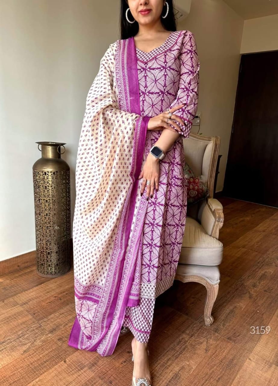 Premium 3 PIC KURTI SET - Image 3