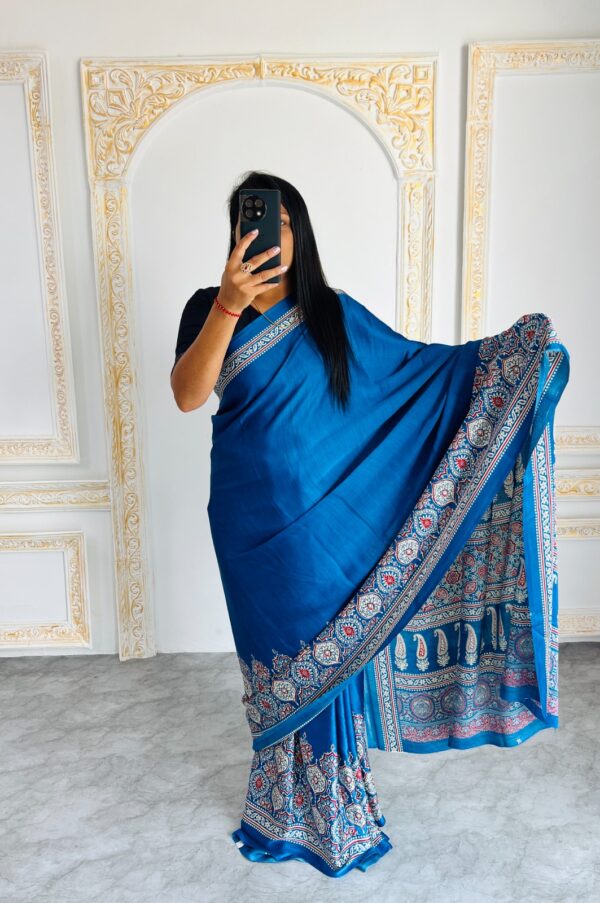 Semi Gajji Silk Saree Collection - Image 3